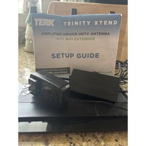 TERK Trinity Xtend Amplified Indoor HDTV Antenna WiFi Extender TRinityxtn
